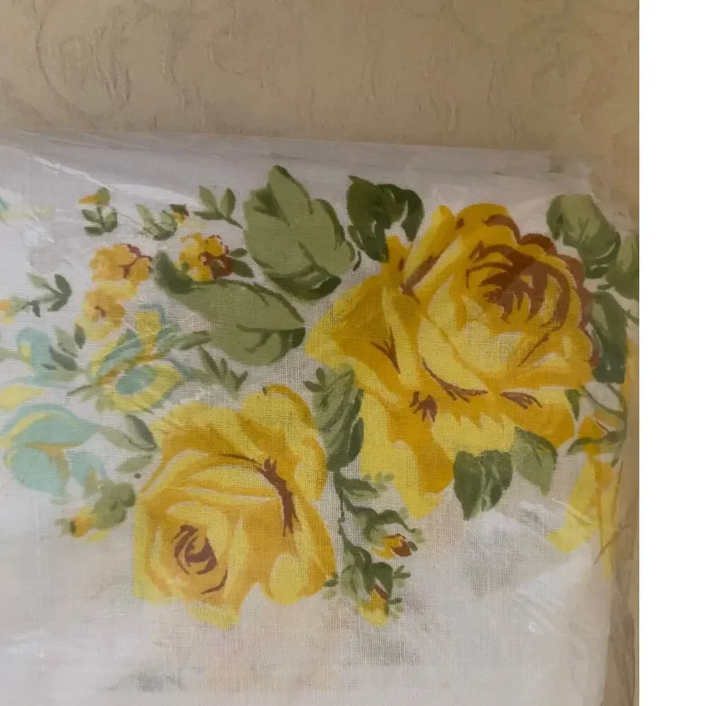 Vintage 70s Springmaid Queen flat sheet NWT